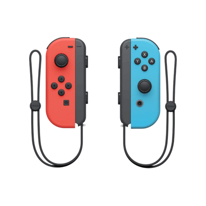 NINTENDO SWITCH JOY-CON CONTROLLER NEON RED/NEON BLUE
