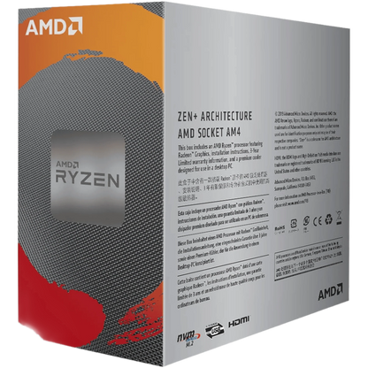 AMD RYZEN 3 3200G 3.6GHZ 4CORE/4THREAD/VEGA8/12NM (AM4) - OEM W/ HSF