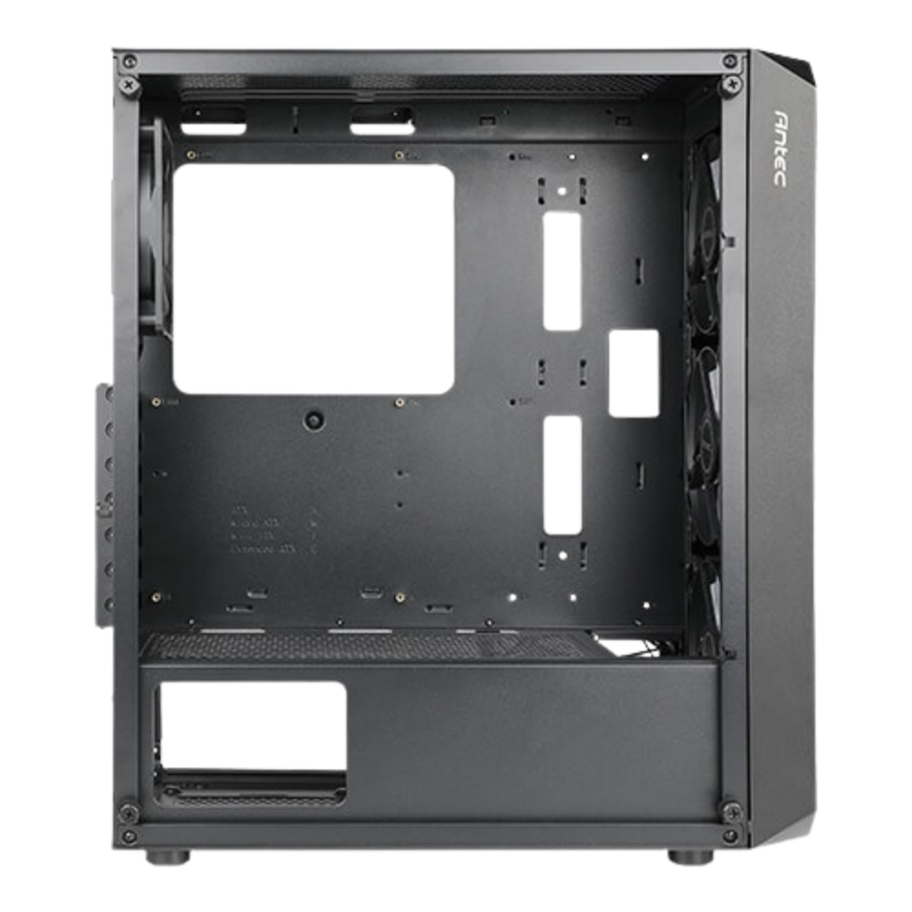 ANTEC NX292 MID TOWER CASE W/ TEMPERED GLASS SIDE PANEL, 4 RGB FANS (BLACK)