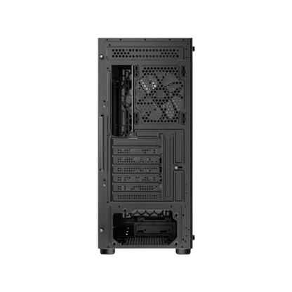 ANTEC AX83 ELITE MID TOWER CASE W/ TEMPERED GLASS SIDE PANEL, 4 RGB FANS (BLACK)