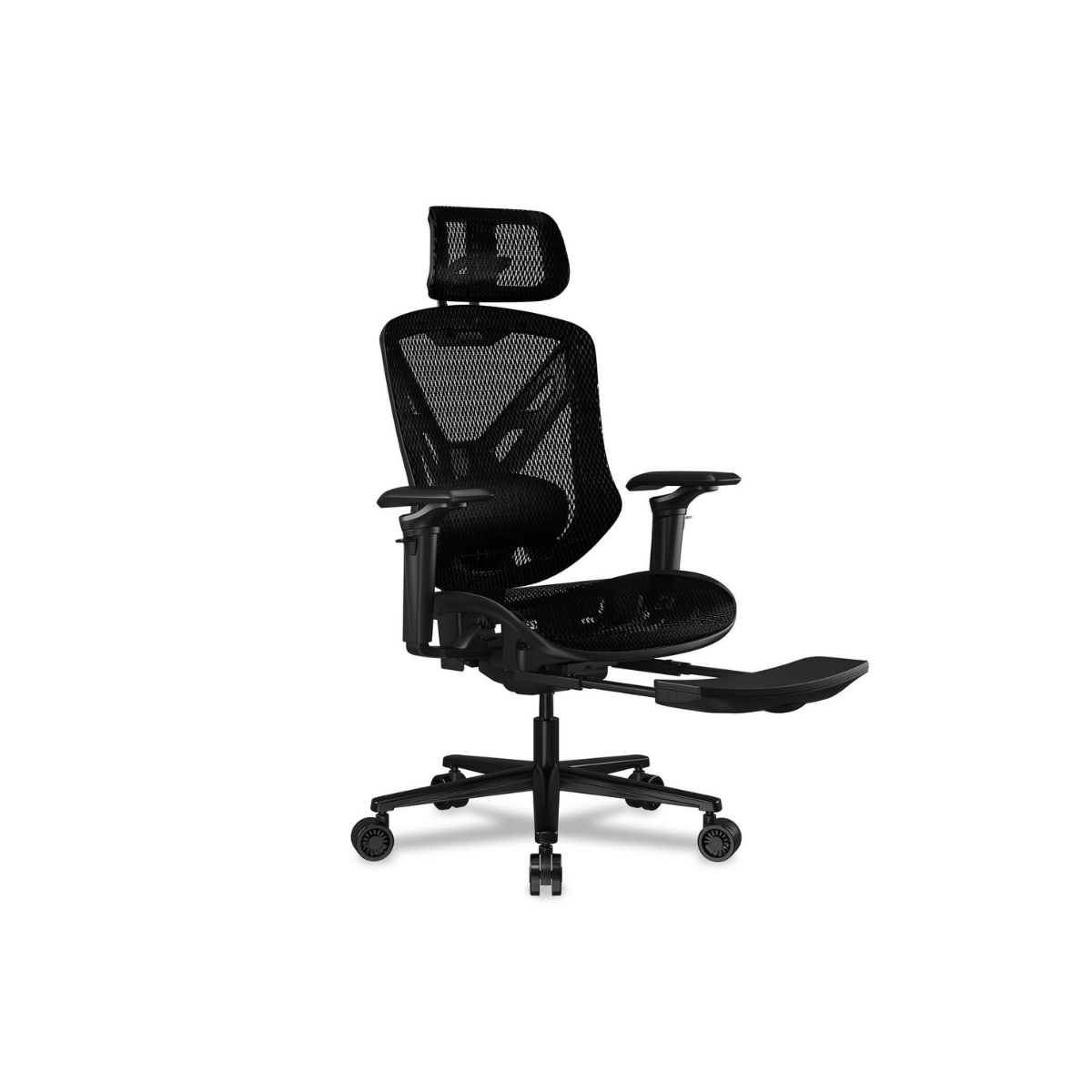 COUGAR SPEEDER ERGONOMIC MESH CHAIR w/ 5-STAR BASE, 3D ARMREST & 3D HEADREST