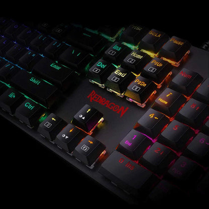 REDRAGON SHRAPNEL RGB MECHANICAL GAMING KEYBOARD (BLUE SWITCH)