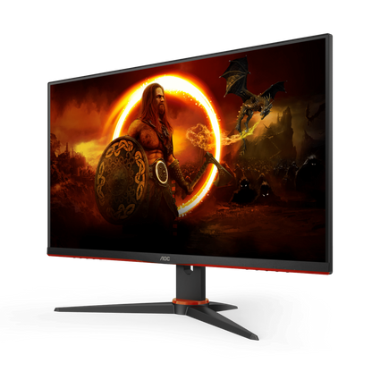 AOC Q27G2S 27" LED IPS WIDE QHD GAMING MONITOR 155HZ WLMNT (2XHDMI, DP) can tilt