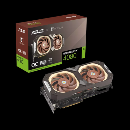 ASUS RTX 4080 16GB 256BIT GDDR6X O16G-NOCTUA (2XHDMI, 3XDP)