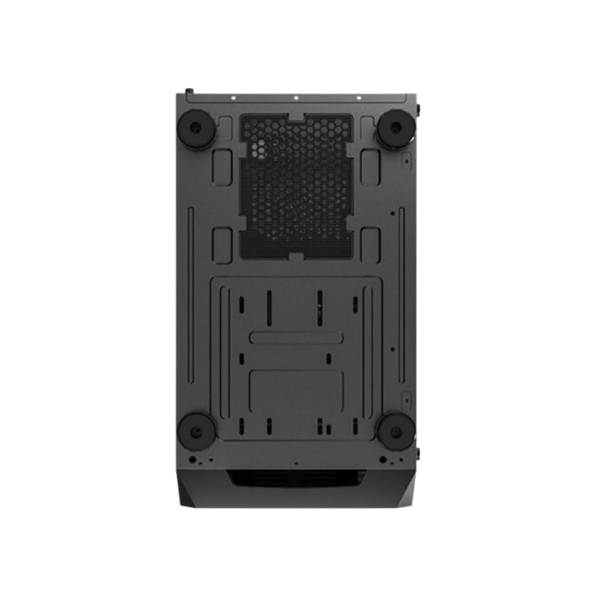 ANTEC AX83 ELITE MID TOWER CASE W/ TEMPERED GLASS SIDE PANEL, 4 RGB FANS (BLACK)