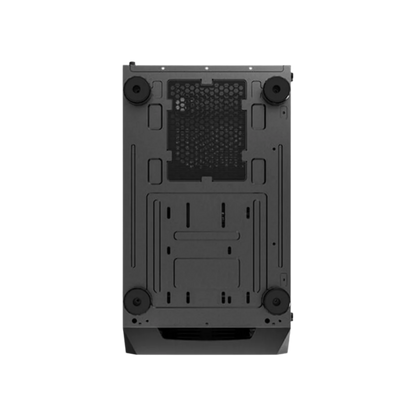 ANTEC AX83 ELITE MID TOWER CASE W/ TEMPERED GLASS SIDE PANEL, 4 RGB FANS (BLACK)