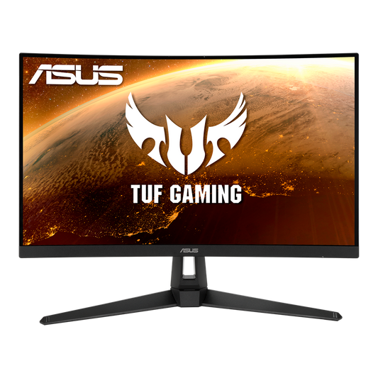 ASUS TUF VG27WQ1B 27" WQHD LED CURVED GAMING MONITOR 165HZ 1MS W/ SPK WLMNT (2XHDMI, DP)