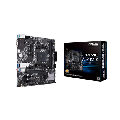 ASUS PRIME A520M-K/CSM 2DDR4 M.2 MOTHERBOARD (DB15, HDMI)