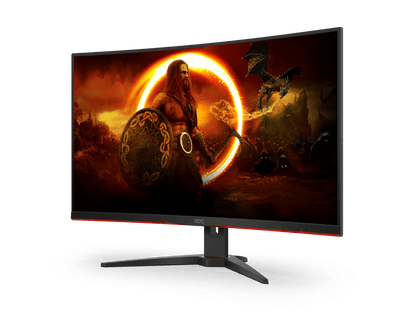 AOC C32G2ZE2 31.5" FHD CURVE GAMING MONITOR 0.5MS 250HZ WLMNT (2XHDMI, DP)