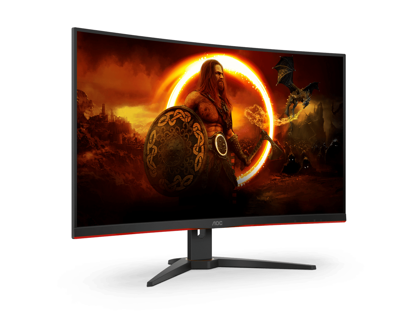 AOC C32G2ZE2 31.5" FHD CURVE GAMING MONITOR 0.5MS 250HZ WLMNT (2XHDMI, DP)