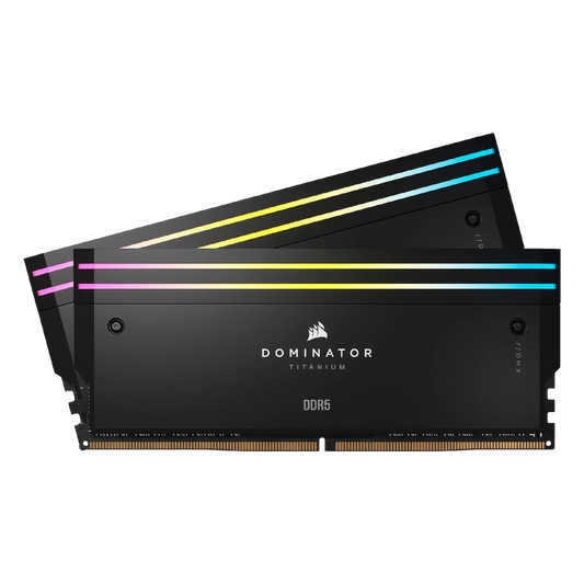 CORSAIR 32GB (2X16GB) DDR5-6600 DOMINATOR TITANIUM RGB (CMP32GX5M2X6600C32) - PC Quickbuys
