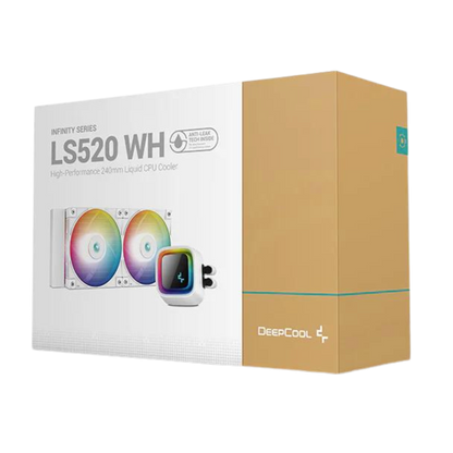 DEEPCOOL LS520 240MM LIQUID CPU COOLER (BLACK)