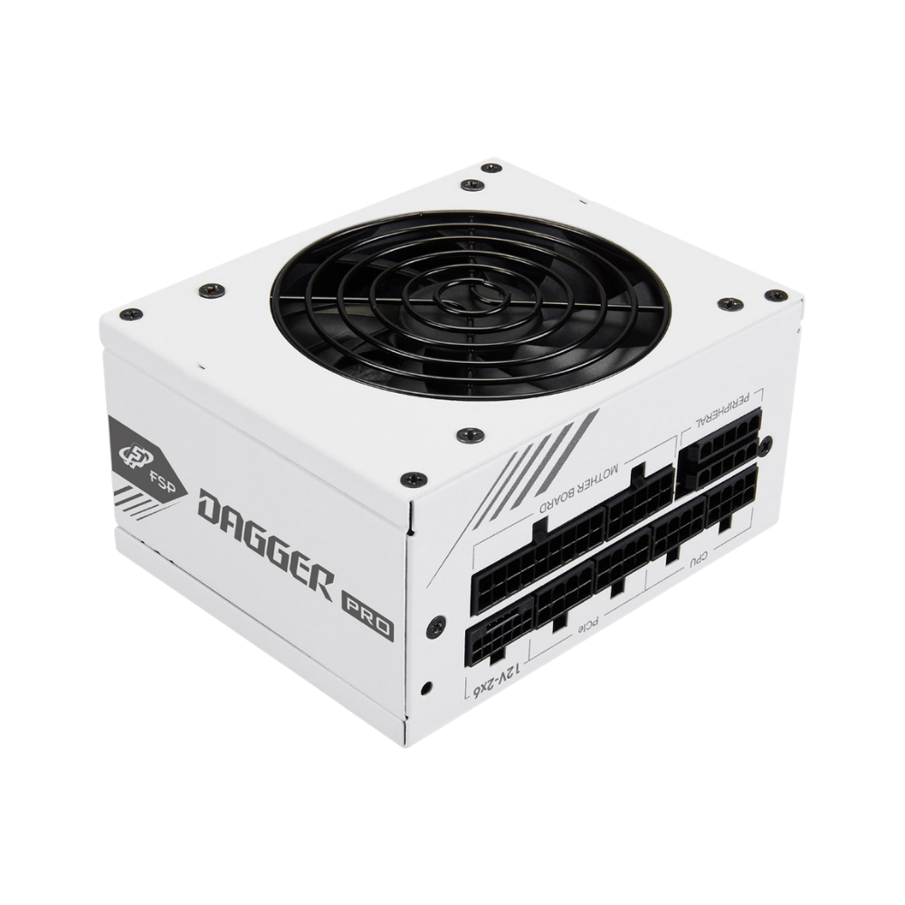 FSP DAGGER PRO SFX 1X92MM FAN, 5SATA, 4PCIE, ACTIVE PFC, MODULAR, 80PLUS-GOLD
