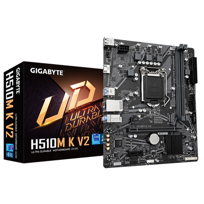 GIGABYTE H510M K V2 2DDR4 M.2 MOTHERBOARD (HDMI)