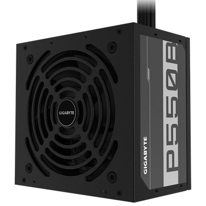 GIGABYTE P550B 550W 1X120MM FAN, 6SATA, 2PCIE, ACTIVE PFC, 80PLUS-BRONZE - PC Quickbuys