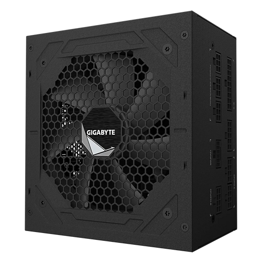 GIGABYTE UD1000GM PG5 1000W PCIE GEN 5.0 1X120MM FAN, 8SATA, 4PCIE, ACTIVE PFC, MODULAR, 80-PLUS GOLD - PC Quickbuys