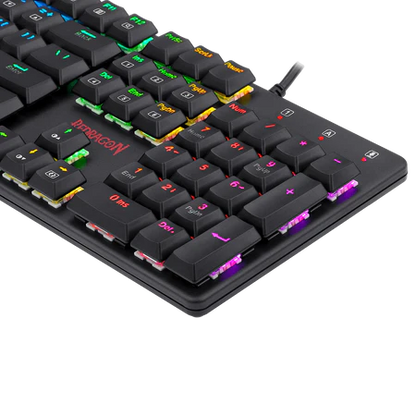 REDRAGON SHRAPNEL RGB MECHANICAL GAMING KEYBOARD (BLUE SWITCH)