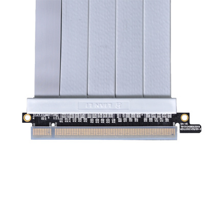 LIAN LI PW-PCI-4-60W 600MM PCIE 4.0 RISER CABLE (WHITE) - PC Quickbuys