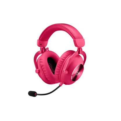 LOGITECH PRO X 2 LIGHTSPEED WIRELESS GAMING HEADSET (PINK)