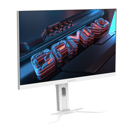 GIGABYTE M27QA ICE 27" QHD LED IPS KVM GAMING MONITOR 1MS 180HZ (2XHDMI, DP, USB-C)