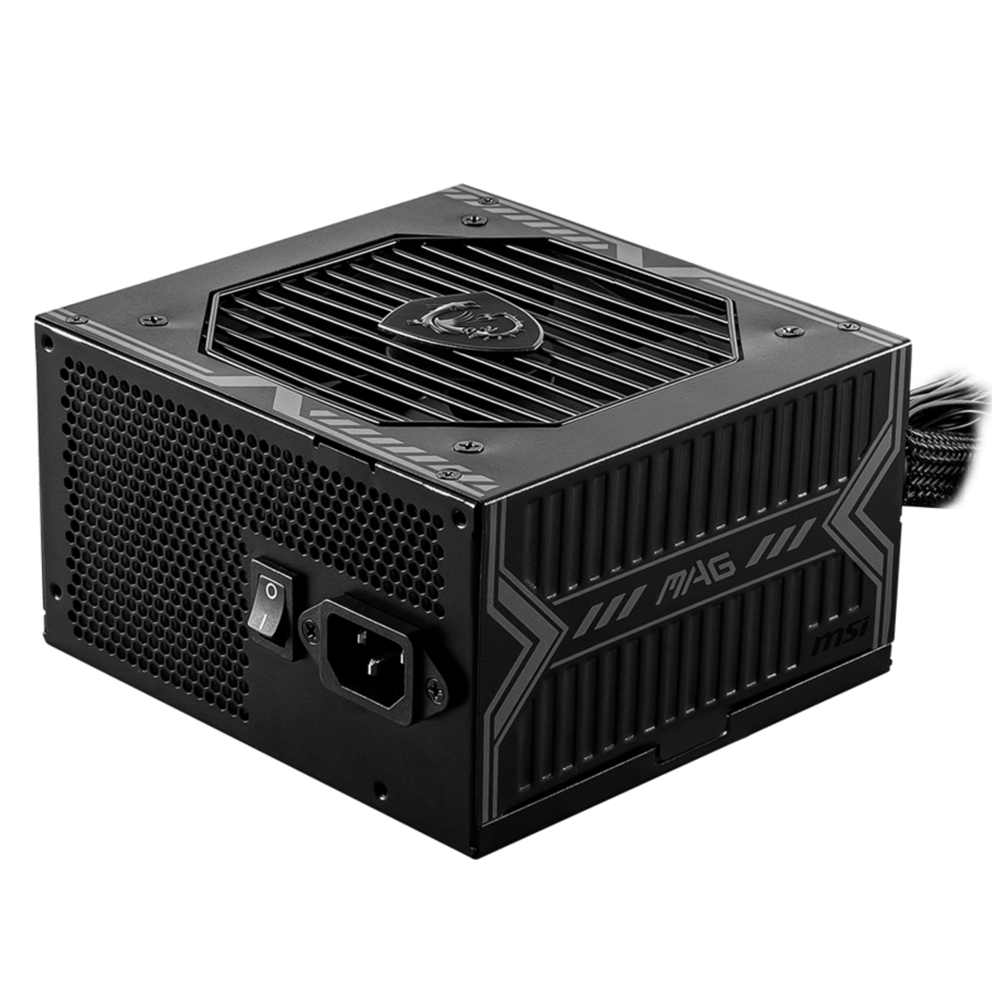 MSI MAG A650BN 650W 1X120MM FAN, 5SATA, 6PIN PCIE, ACTIVE PFC, 80PLUS BRONZE