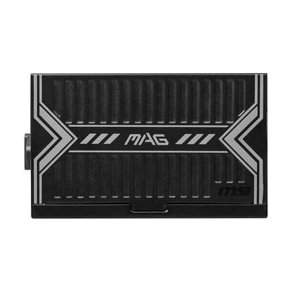 MSI MAG A650BN 650W 1X120MM FAN, 5SATA, 6PIN PCIE, ACTIVE PFC, 80PLUS BRONZE