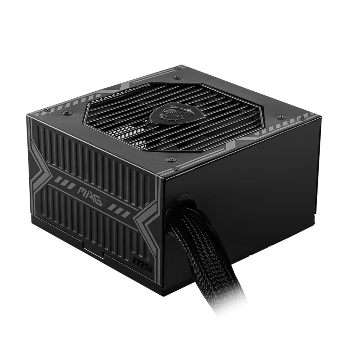 MSI MAG A650BN 650W 1X120MM FAN, 5SATA, 6PIN PCIE, ACTIVE PFC, 80PLUS BRONZE