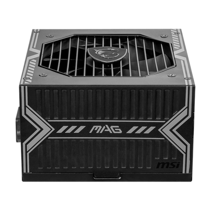 MSI MAG A750BN PCIE5 750W 1X120MM FAN, 5SATA, 6PIN PCIE, ACTIVE PFC, 80PLUS BRONZE