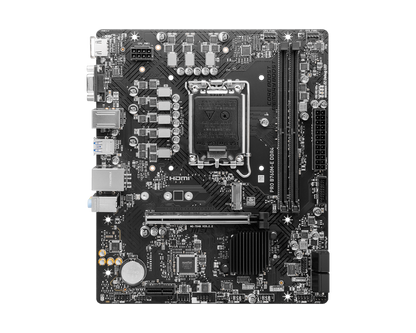MSI PRO B760M-G 2DDR4 2XM.2 MOTHERBOARD (DB15, HDMI, DP)