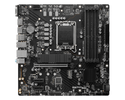 MSI PRO B760M-P 4DDR4 2XM.2 MOTHERBOARD (DB15, HDMI, DP)