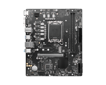 MSI PRO H610M-E 2DDR4 M.2 MOTHERBOARD (DB15, HDMI)