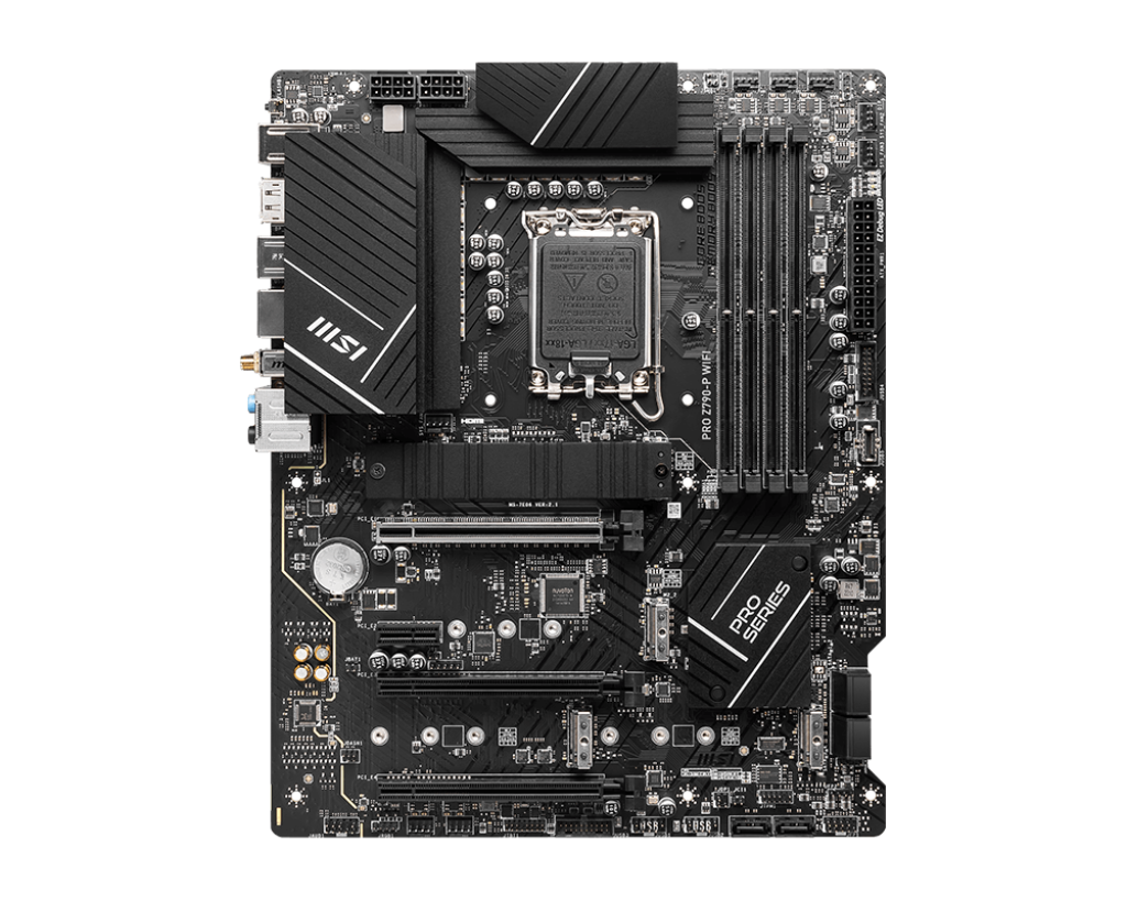 MSI PRO Z790-P WIFI 4DDR5 4XM.2 MOTHERBOARD (HDMI, DP)
