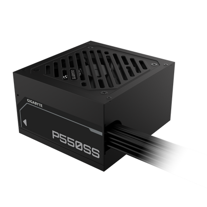 GIGABYTE P550SS 550W 1X120MM FAN, 5SATA, 2PCIE, ACTIVE PFC, 80PLUS SILVER