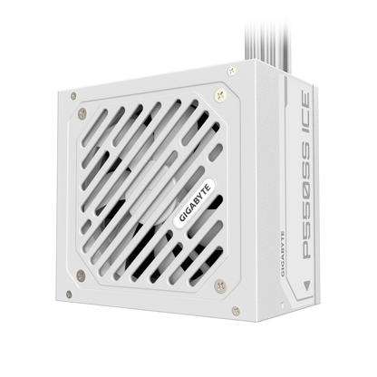 GIGABYTE P550SS-ICE 550W 1X120MM FAN, 5SATA, 2PCIE, ACTIVE PFC, 80PLUS SILVER