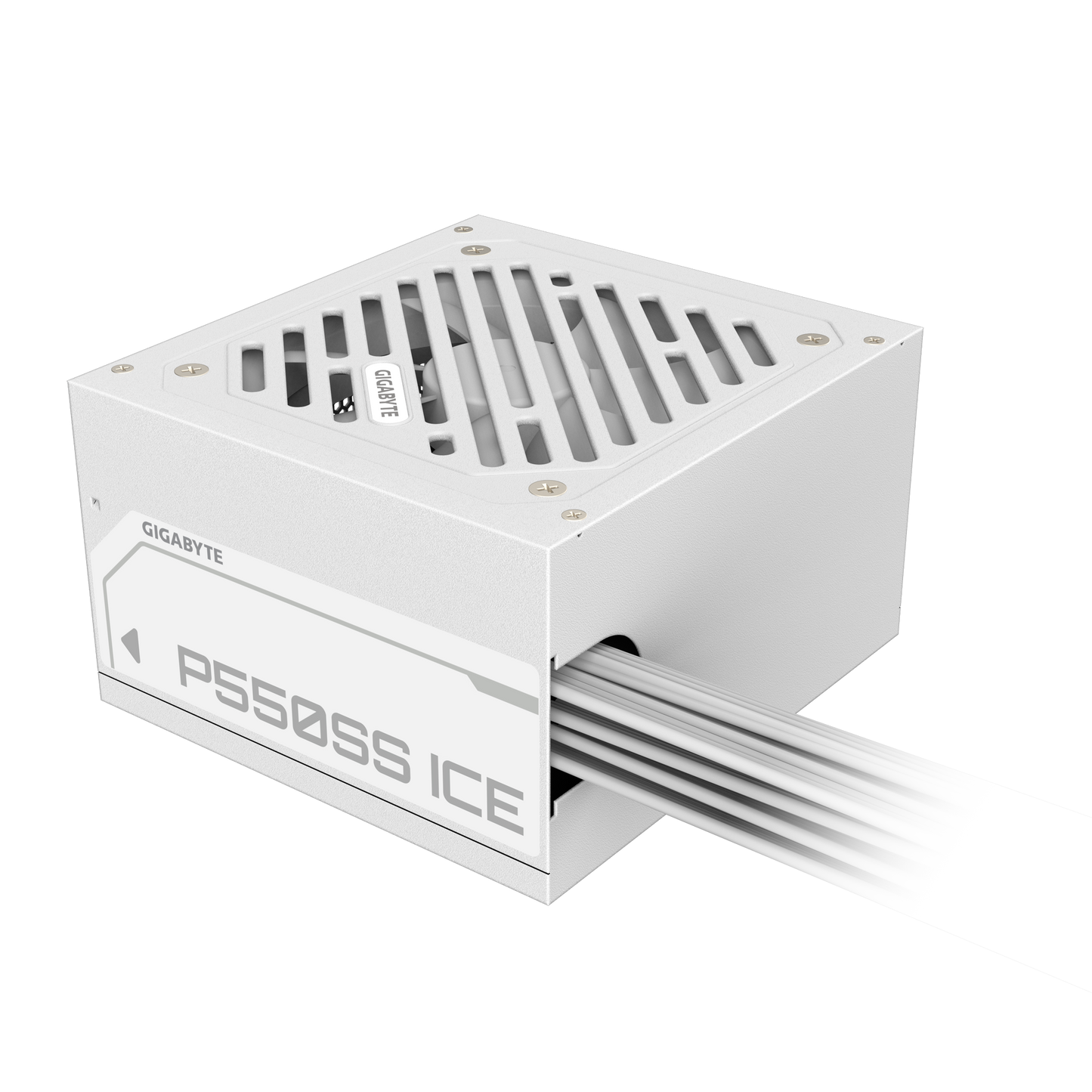 GIGABYTE P550SS-ICE 550W 1X120MM FAN, 5SATA, 2PCIE, ACTIVE PFC, 80PLUS SILVER