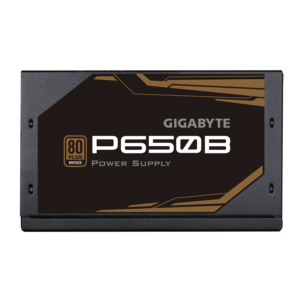 GIGABYTE P650B 650W 1X120MM FAN, 80PLUS-BRONZE, 6SATA, 4PCIE, 80PLUS-BRONZE