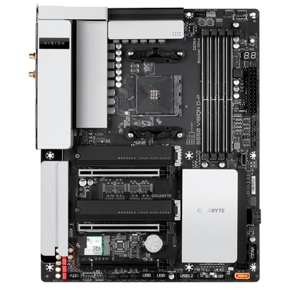 GIGABYTE B550 VISION D-P 4DDR4 2XM.2 MOTHERBOARD (HDMI, DP) WIFI+BT