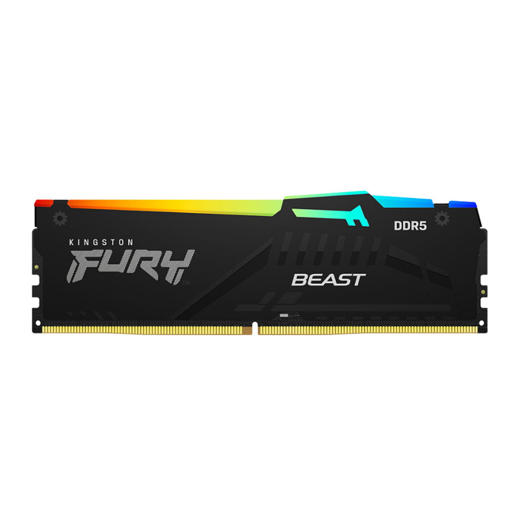 16GB (1X16GB) DDR5-6800 KF568C34BBA-16 CL34 KINGSTON FURY BEAST RGB (BLK)
