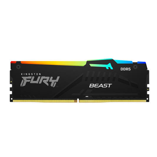 16GB (1X16GB) DDR5-6800 KF568C34BBA-16 CL34 KINGSTON FURY BEAST RGB (BLK)