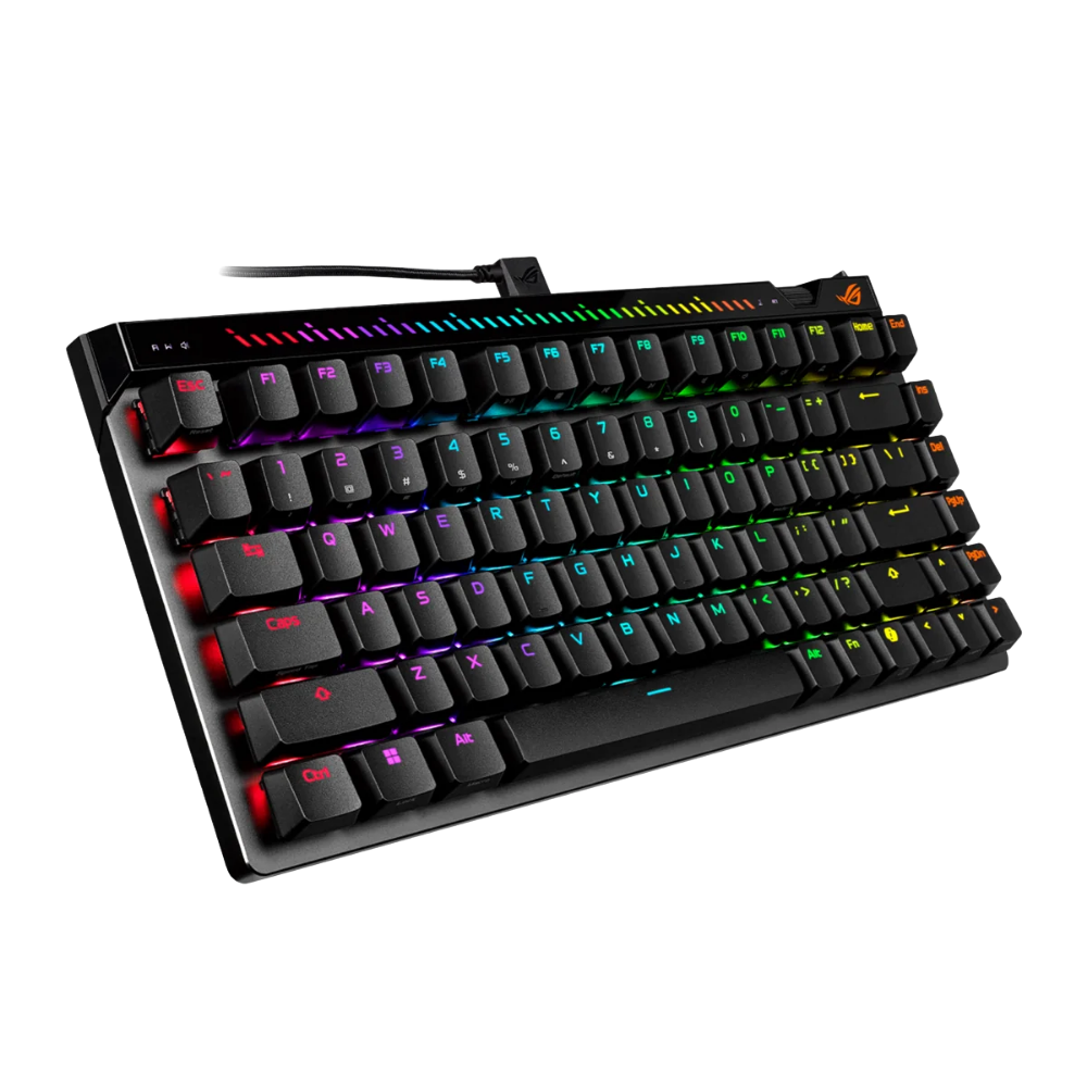 ASUS ROG FALCHION ACE 75HE 75-KEY COMPACT ANALOG GAMING KEYBOARD (ROG HFX V2 SWITCH) (BLACK)