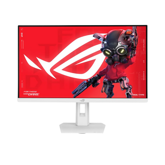 ASUS ROG STRIX XG27ACMES 27" QHD LED IPS GAMING MONITOR 255HZ WLMNT (DP, HDMI, TYPE-C) WHITE