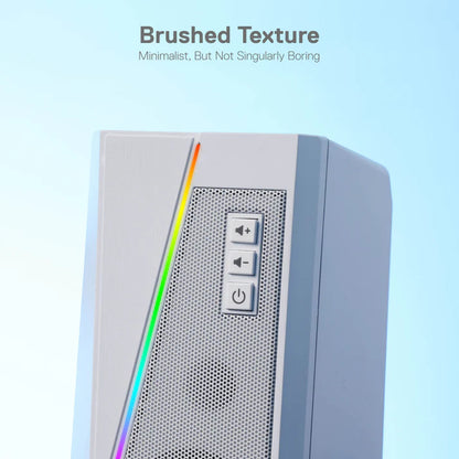 REDRAGON ANVIL 2.0CH PC RGB GAMING SPEAKER (WHITE)
