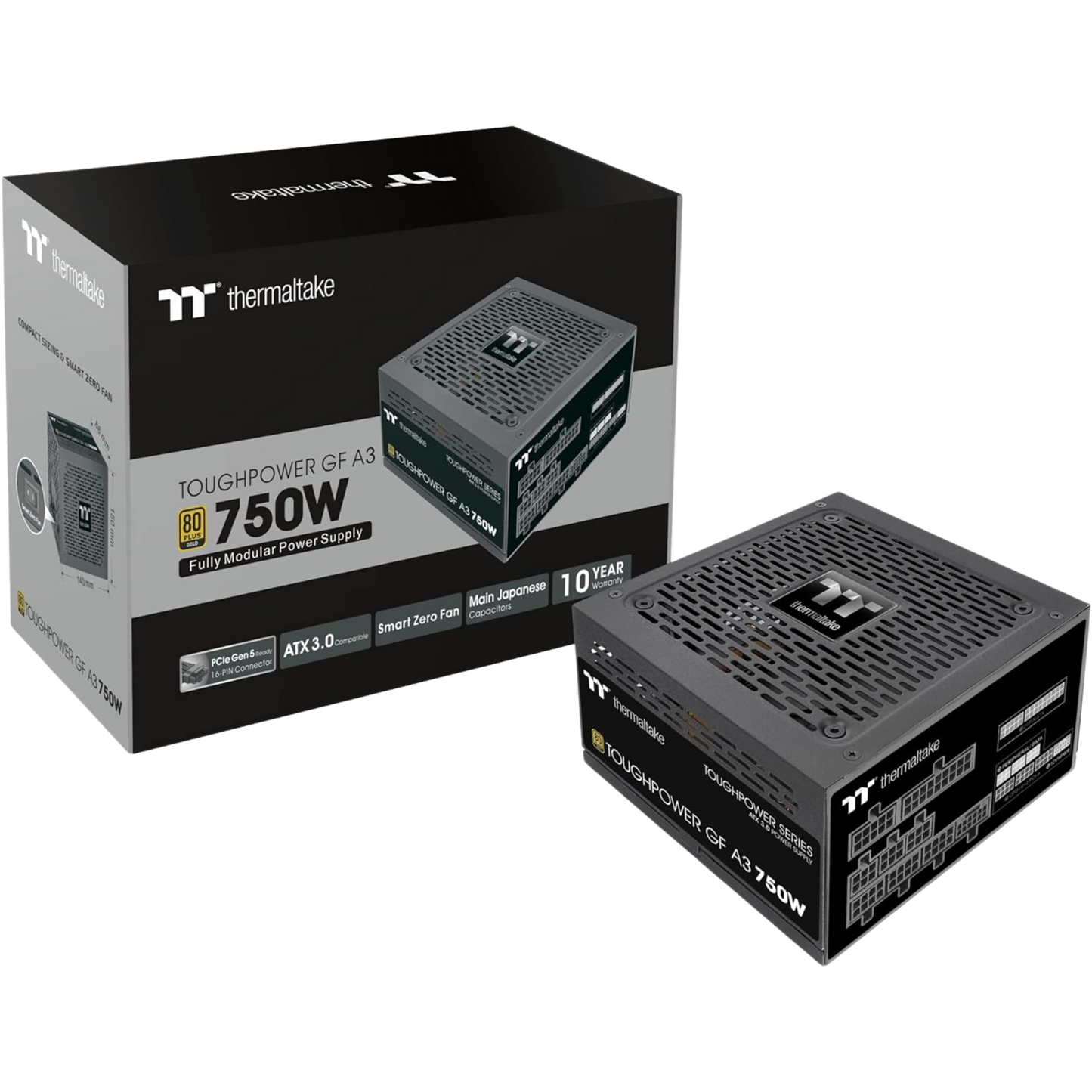 THERMALTAKE TR2 SP 750W 1X120MM FAN, ACTIVE PFC, NON-MODULAR PSU - PC Quickbuys