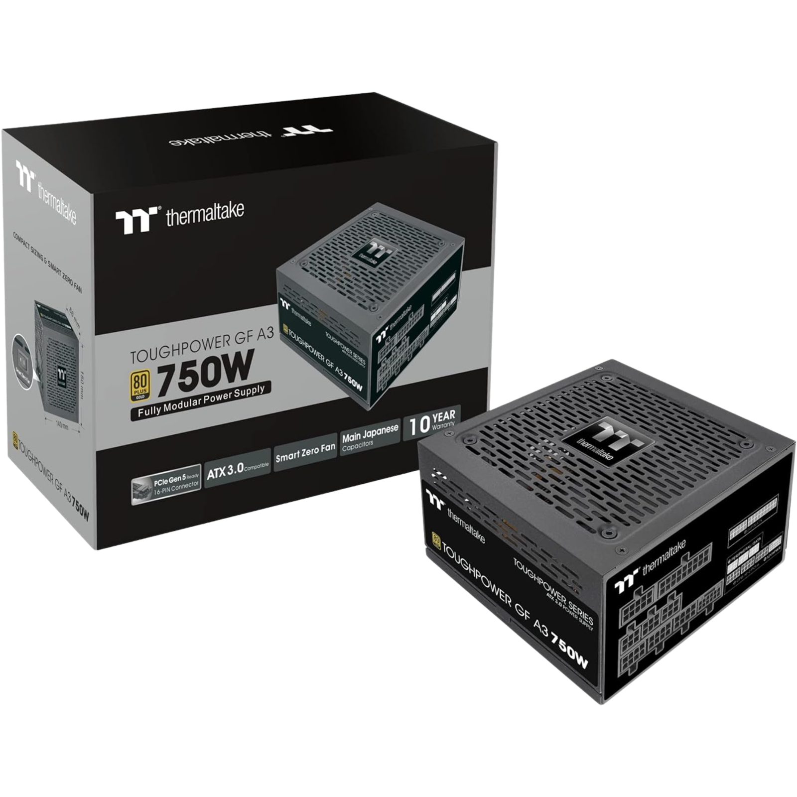 THERMALTAKE TR2 SP 750W 1X120MM FAN, ACTIVE PFC, NON-MODULAR PSU - PC Quickbuys