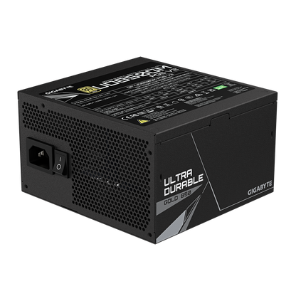 GIGABYTE UD850GM PG5 V2 PCIE5 850W 1X120MM FAN, 8SATA, 5PCIE, ACTIVE PFC, MODULAR, 80-PLUS GOLD