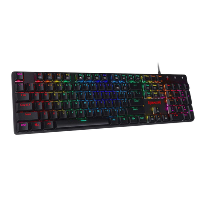 REDRAGON SHRAPNEL RGB MECHANICAL GAMING KEYBOARD (BLUE SWITCH)