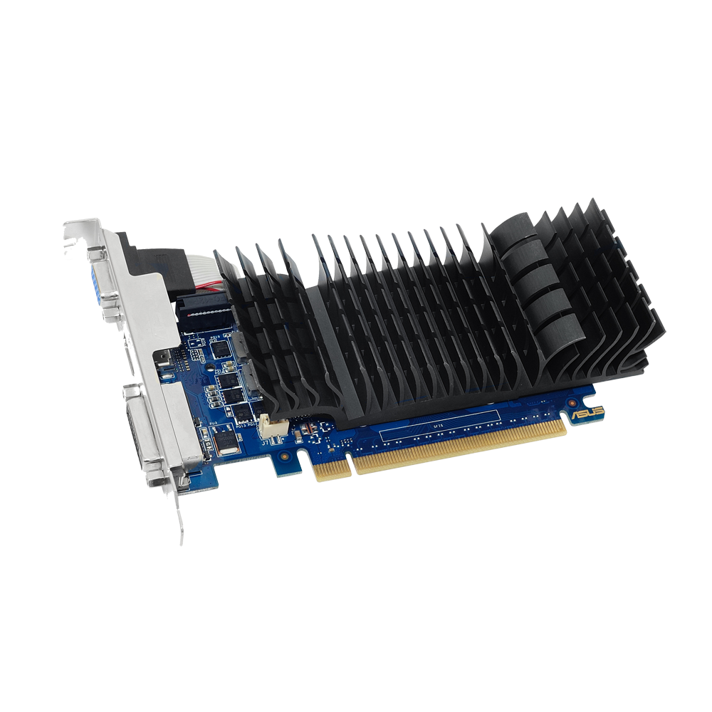 ASUS GT 730 2048MB 64BIT DDR5 SILENT (GT730-SL-2GD5-BRK) (HDMI, DVI, DB15)