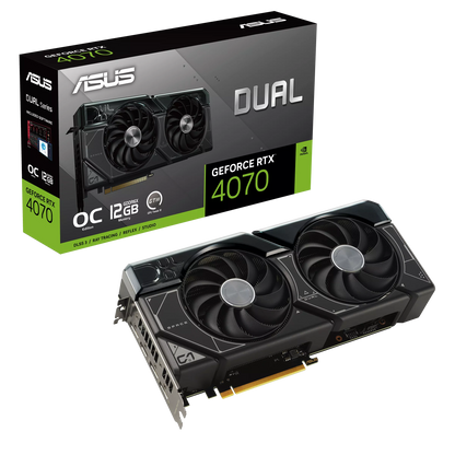 ASUS RTX 4070 12GB 192BIT GDDR6X DUAL-O12G (HDMI, 3XDP)