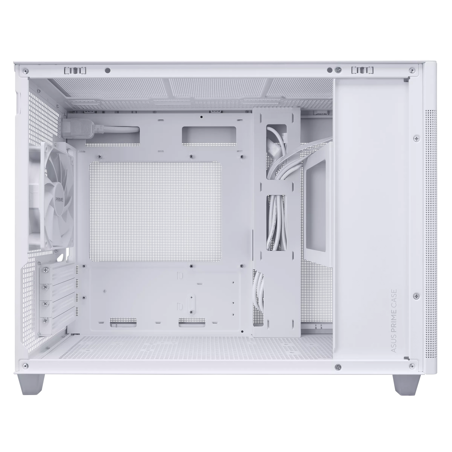 ASUS PRIME AP201 TEMPERED GLASS MICROATX CASE W/ 1FAN