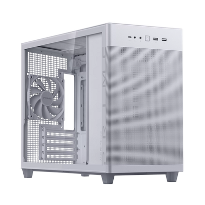 ASUS PRIME AP201 TEMPERED GLASS MICROATX CASE W/ 1FAN